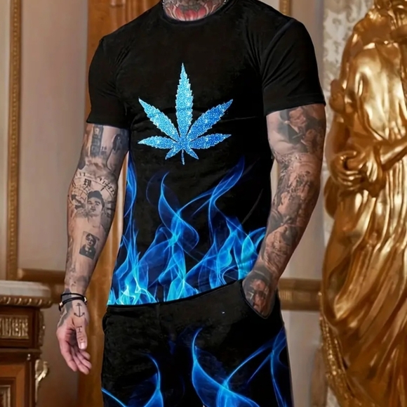 COPY - Men cannabis short set - Picture 2 of 5